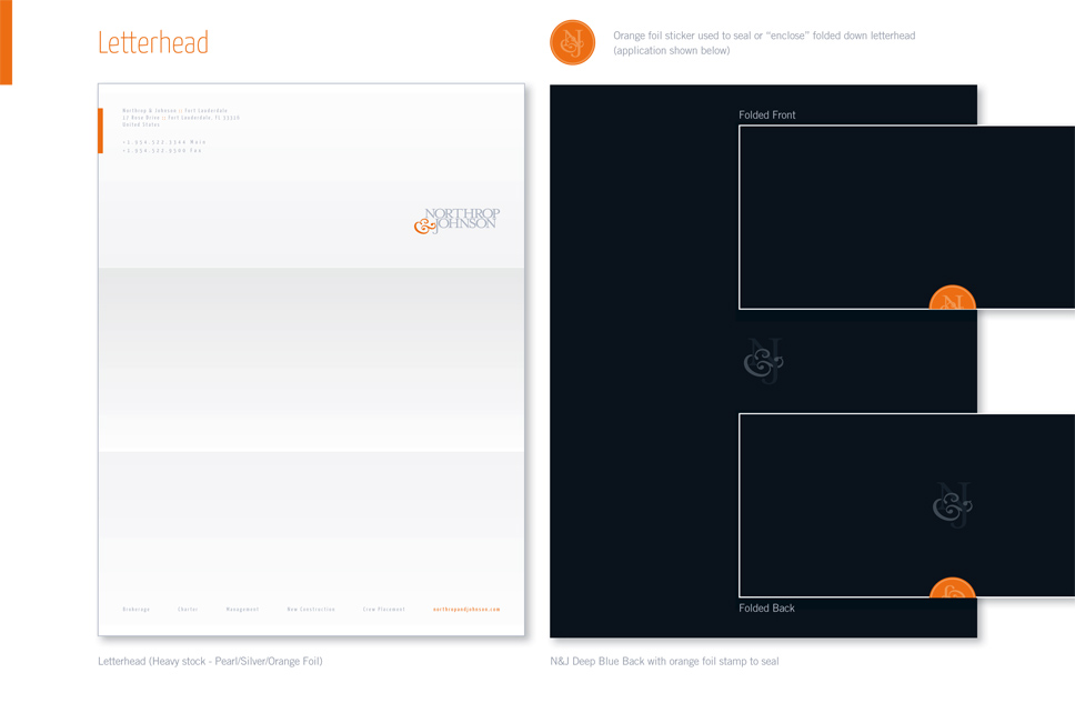 NJ Branding: Letterhead Design