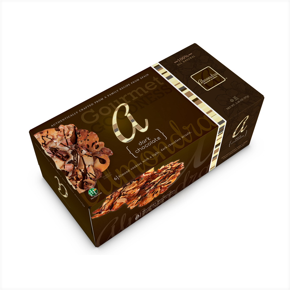 Almondra - Dark Chocolate 6 CT Box