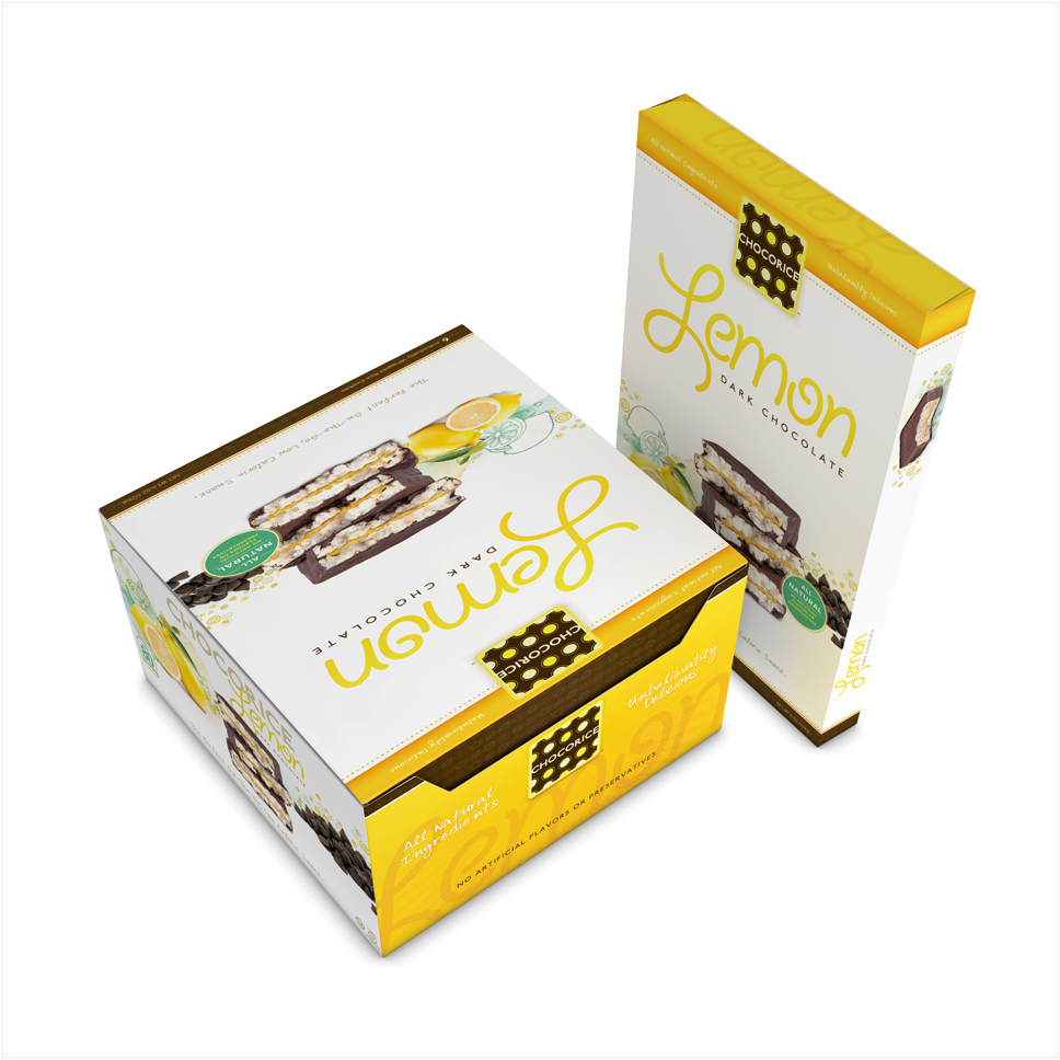 Chocorice - Lemon 12 and 6 CT Boxes