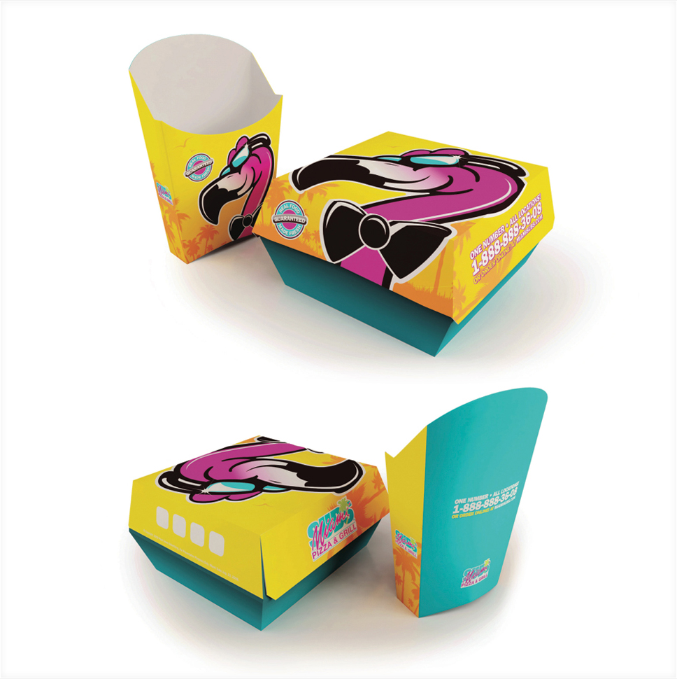 Miami Subs Packaging Design 1 - Detail