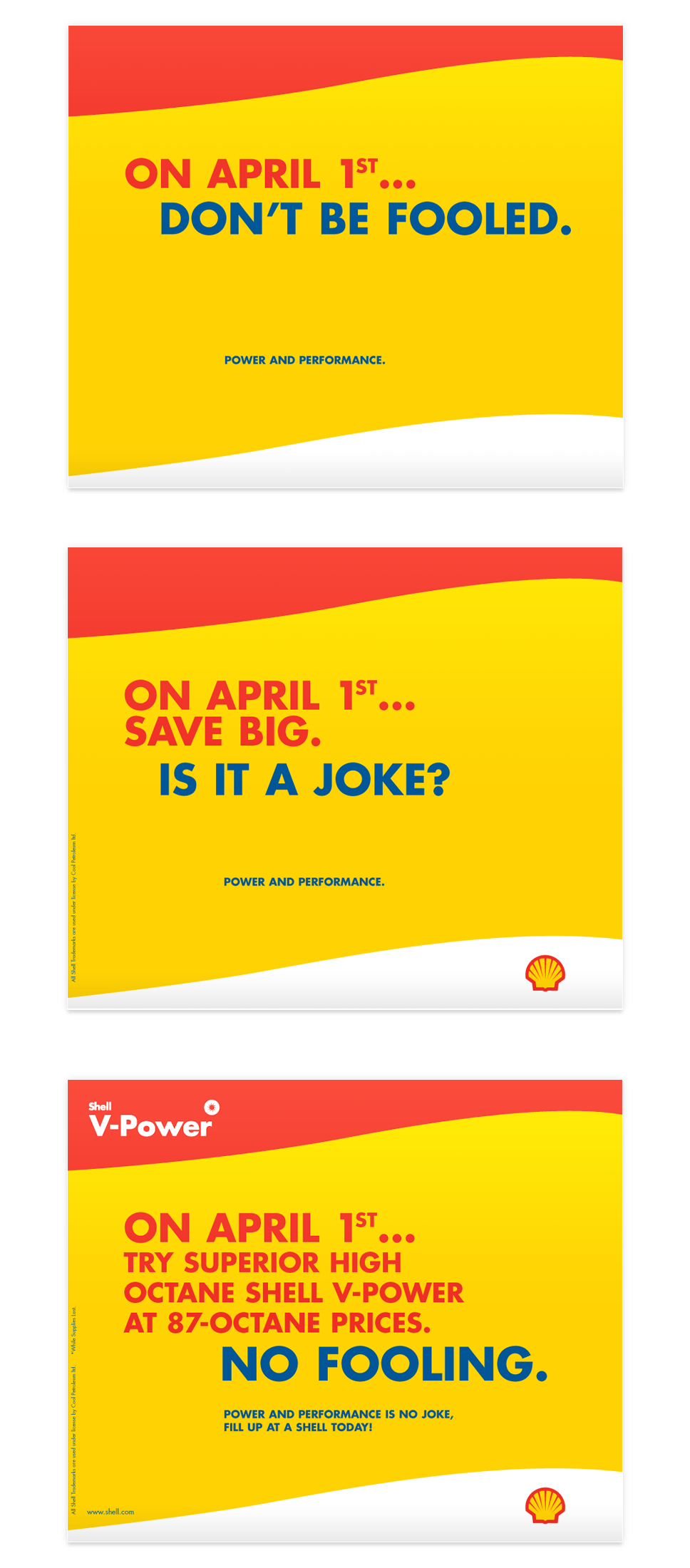 Shell Jamaica - V-Power April Fools Campaign