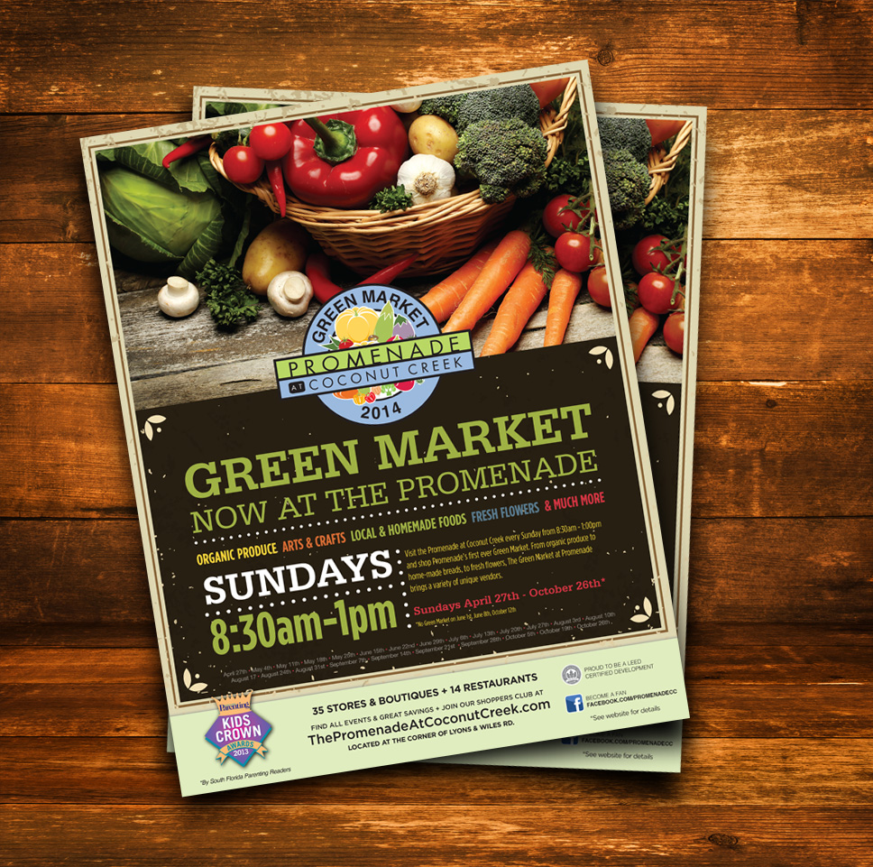 Green Market Flyer