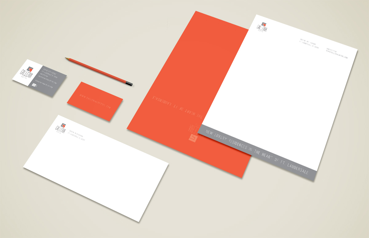 Galleria Lofts Stationery Package