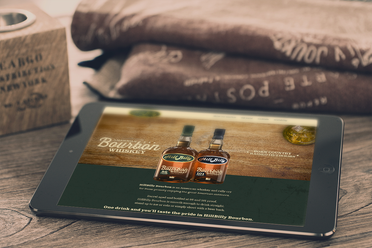 Hillbilly Bourbon Website Collaboration