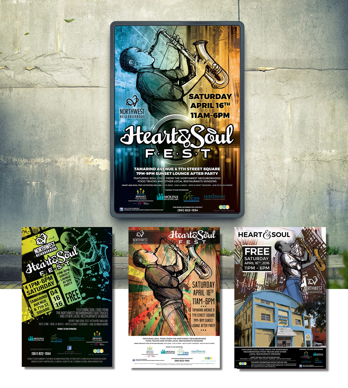 Heart & Soul Music Fest Branding